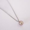 Freshwater Cultured Pearl Pendant with Chain - Image 3